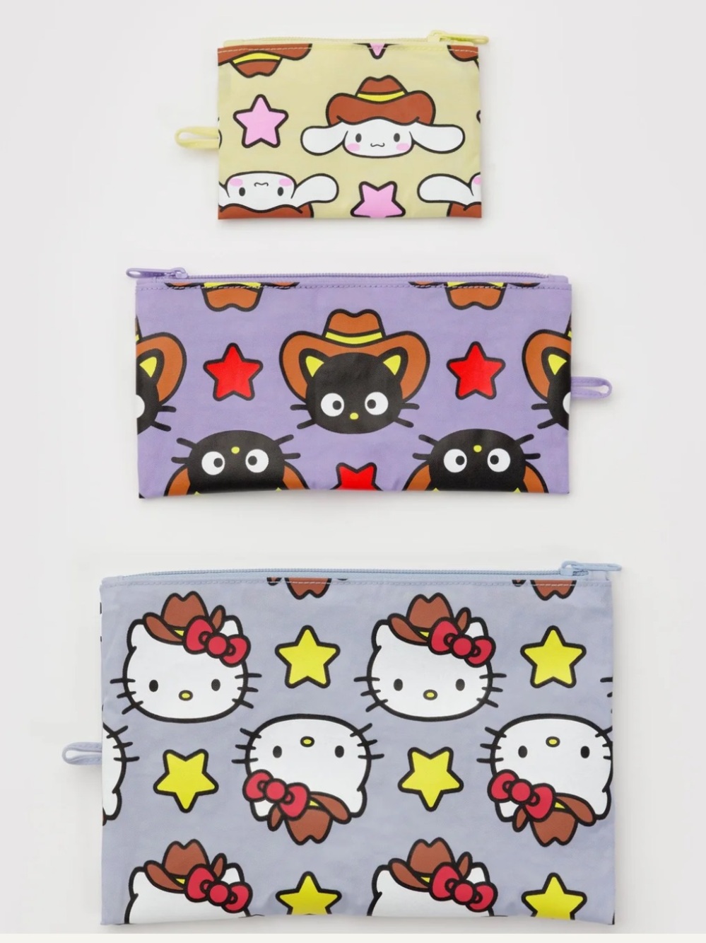 BAGGU Flat Pouch Set